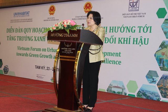 Quy hoạch và phát triển đô thị Việt Nam hướng tới tăng trưởng xanh và ứng phó với biến đổi khí hậu